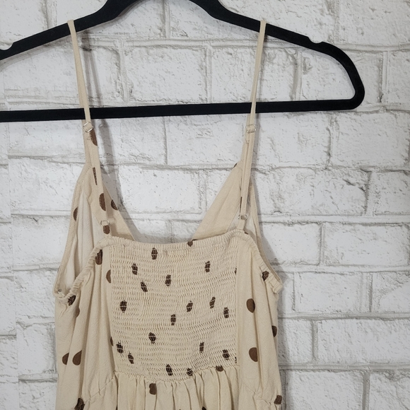 Blu Pepper linen blend polka dot dress - Picture 10 of 12